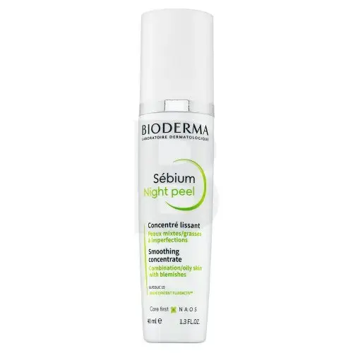 Bioderma Sébium Интенсивная ночная сыворотка Ночной пилинг Разглаживающий концентрат 40 мл