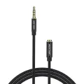 TRRS 3.5mm Male to 3.5mm Female Audio Extender 1m Vention BHCBF Black Photo