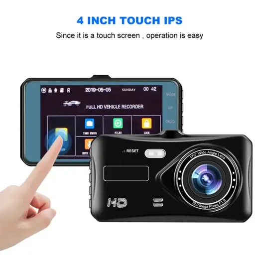 Car Dash Cam DVR-03 4,0 inches + rear camera Foto 9