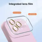 Soft Silicone Lens Case for Iphone 14 Pro light pink — Foto 4