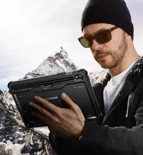 Tech-Protect Kevlar Pro case for Samsung Galaxy Tab S9 11" X710 | X716B - black Photo