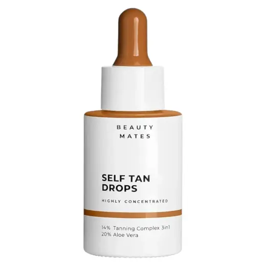 Vegan Tan, Dark Tan, Hydrate, Self-Tanning Drops, For Face, 30 ml