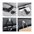 Baseus car glasses clip holder for glasses black (ACYJN-B01) Photo