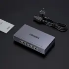 Switch Ugreen 6-Port 1Gb/s Ethernet Switch with PoE - Gray Foto 3