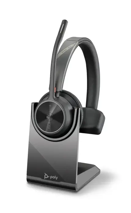 HP Poly Voyager 4310-M Microsoft Teams Certified USB-C Headset +BT700 dongle +Charging Stand