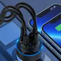 Wozinsky WDCCB Car Charger with Display 50W 2xUSB-C | 2xUSB-A - Black Foto 7