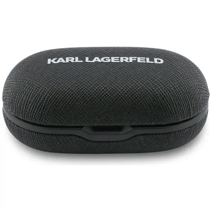 Earphone TWS Karl Lagerfeld Saffiano    Logo ENC black Foto 2