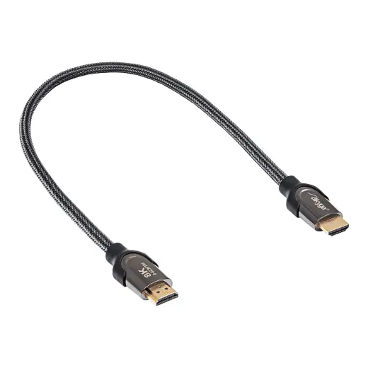 Кабель HDMI ver. 2.1 экранированный 0.5м AK-HD-05S Фото num