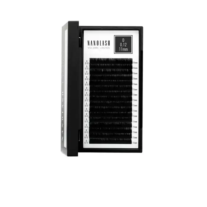 Nanolash - Volume Lashes Pestanas Postizas 012 D 11 Mm 1 U