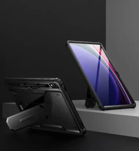 Tech-Protect Kevlar Pro case for Samsung Galaxy Tab S9+ 12.4" X810 | X816B - black Photo