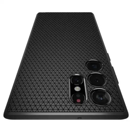 Case SPIGEN Liquid Air ACS03915 for Samsung Galaxy S22 Ultra - Matte Black Foto 6