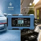 Qoltec Smart Battery Charger 12V 10A | Rectifier with repair function | MCU | Auto OFF | 9-stage charging | AGM, GEL, LiFePO4 — Photo 7