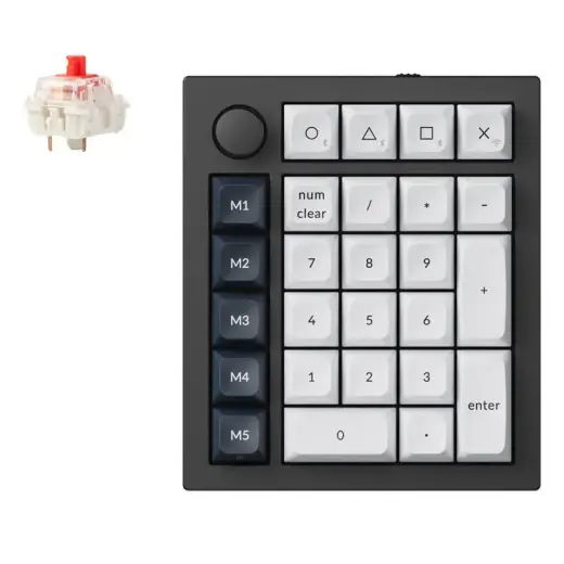 Keychron Q0 Max RGB QMK|VIA Knob Version numeric keypad (black) Foto 2