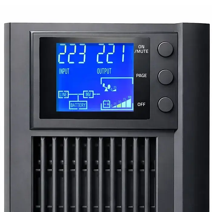 Qoltec Pure Sine Wave UPS Emergency Power Supply | 1kVA | 800W | AVR | LCD  Foto 5