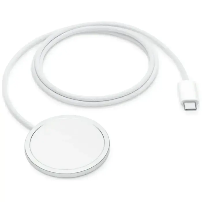 Apple bezvadu lādētājs | Qi 2.2 | Saderīgs ar MagSafe | 25W | balts