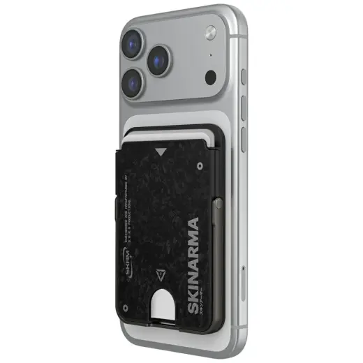 Portfel Skinarma Vektor Magnetic Smart    Kick-Stand Onyx