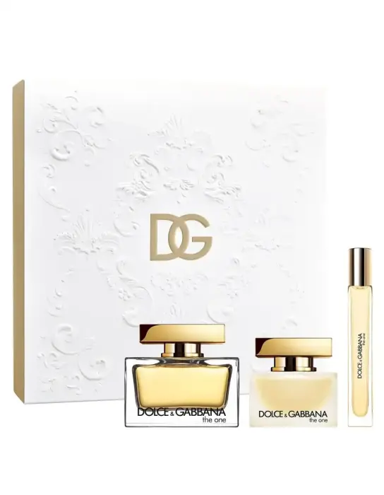 Set Dolce & Gabbana: The One, Eau De Parfum, For Women, 75 ml + The One, Hair Scented Mist, For Women, 30 ml + The One, Eau De Parfum, For Women, 10 ml