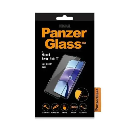 PanzerGlass E2E Regular защитное стекло для телефона Xiaomi Redmi Note 9T Case Friendly Фото num