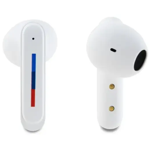 BMW słuchawki Bluetooth BMBEMIATP20LOH    TWS + stacja dokująca biały|white Printed Logos Foto 5