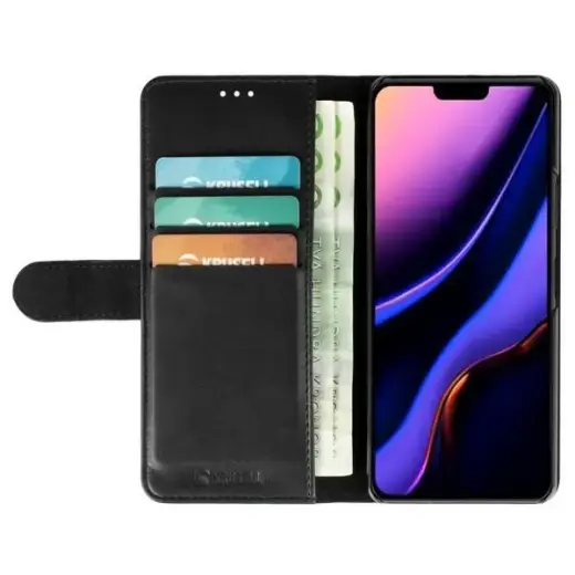 Krusell PhoneWalet iPhone 12 Mini 5,4" czarny|black 62147 Photo