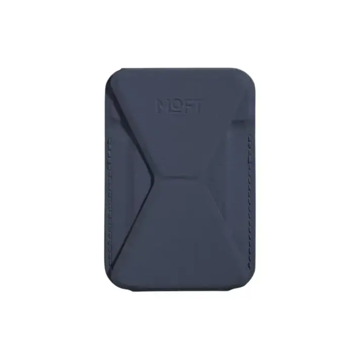 Moft Movas Snap-On MagSafe Magnetic Wallet and Phone Stand navy blue