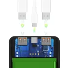 Wozinsky Wpower WPBBK-2 10000mAh Power Bank - Black Foto 5