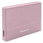 Qoltec Aluminium Enclosure | SSD HDD 2.5'' drive | SATA | USB 3.0 | Super speed 5Gb/s | 2TB | Pink Foto 8