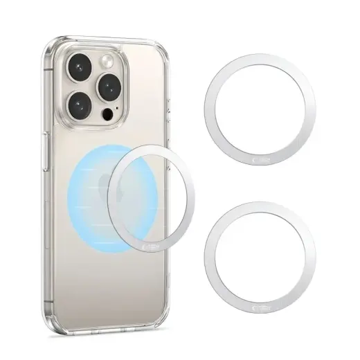 TECH-PROTECT MMP-110 2IN1 MAGNETIC MAGSAFE RING SILVER & SILVER Фото num