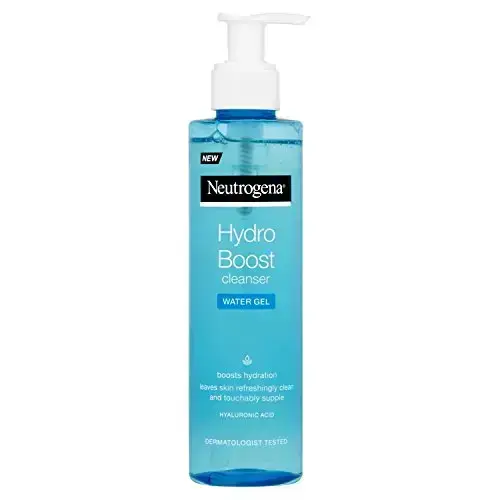 Neutrogena Hydro Boost Water Gel Facial Cleanser for Dry or Dehydrated Skin 200ml Foto 1