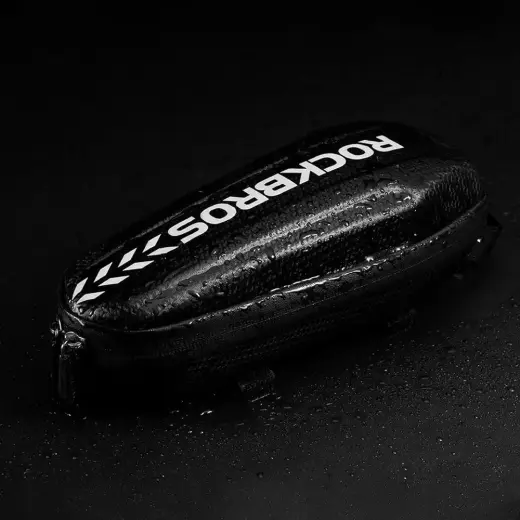Rockbros B60 waterproof bicycle bag for frame - black Фото num