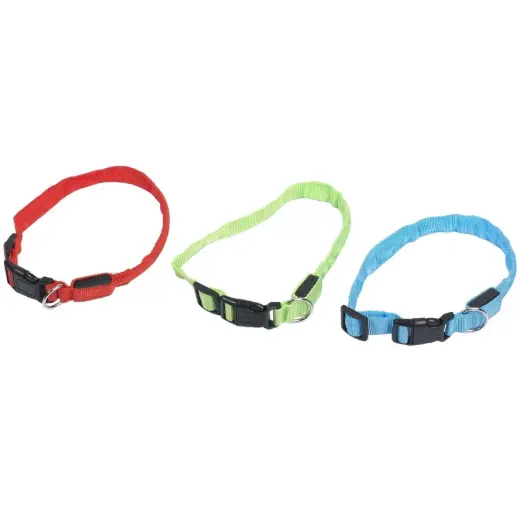 Siksna kakla suņiem, LED