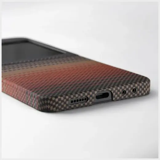 PITAKA Ultra-Slim maciņš telefonam Galaxy Z Flip7 sunset Foto 5