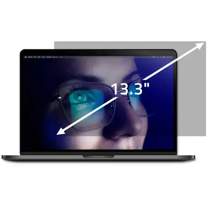 Qoltec Privacy filter 13.3" | 16:9 | Eye protection | Panoramic Foto 2