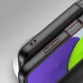 Dux Ducis Fino case covered with nylon material for Samsung Galaxy A22 4G black Photo