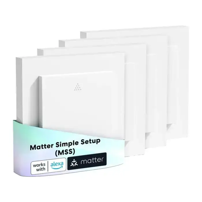MEROSS MRS105MA-EU Smart Wi-Fi (Matter) Roller Shade Switch (4-Pack)