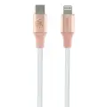 Guess провод для передачи данных и зарядки | MFI | USB-C на Lightning | 1.5m | розовый Фото num