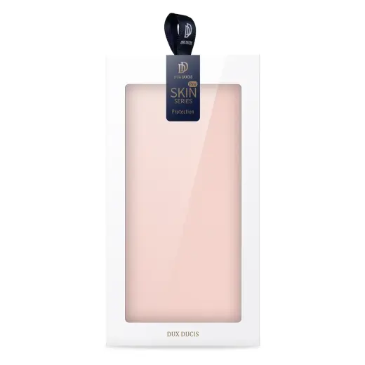 Dux Ducis Skin Pro iPhone 16 Pro Max Case with Flip and Card Slot - Pink Foto 10