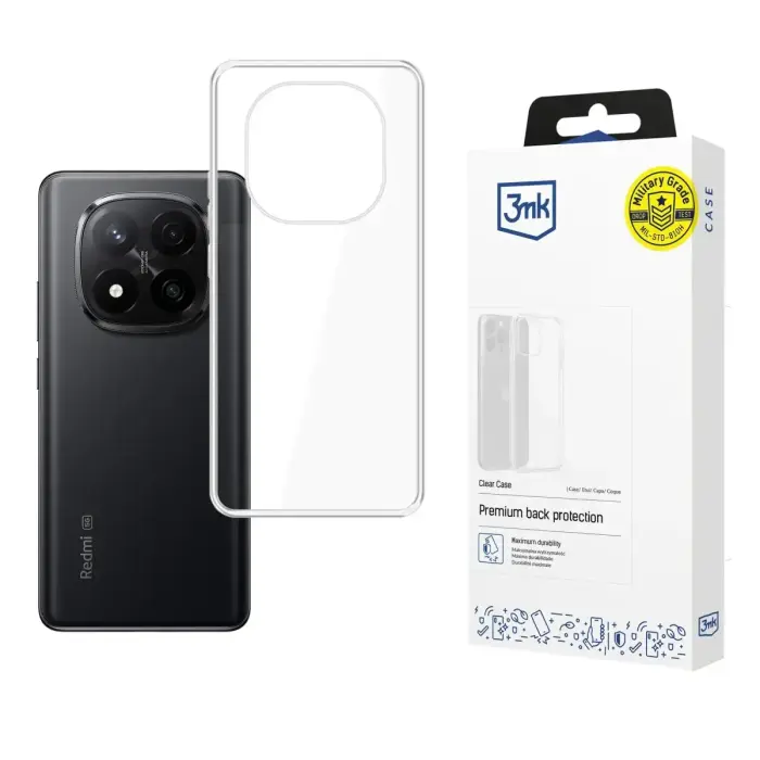 Redmi Note 15 4G/5G - 3mk Clear Case
