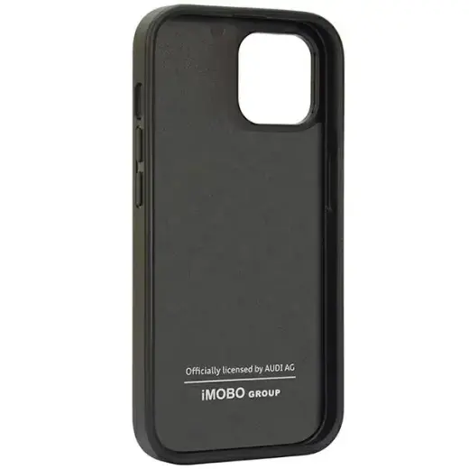 Audi Carbon Fiber Stripe iPhone 14 | 15 | 13 6.1" czarny|black hardcase AUS-TPUPCIP14-R8|D1-BK Photo