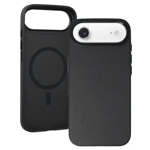 Liavec Carbon Core phone case for iPhone 17 Air black