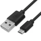 Qoltec Cable USB A male | micro USB B male | 5P | 1m Foto 1
