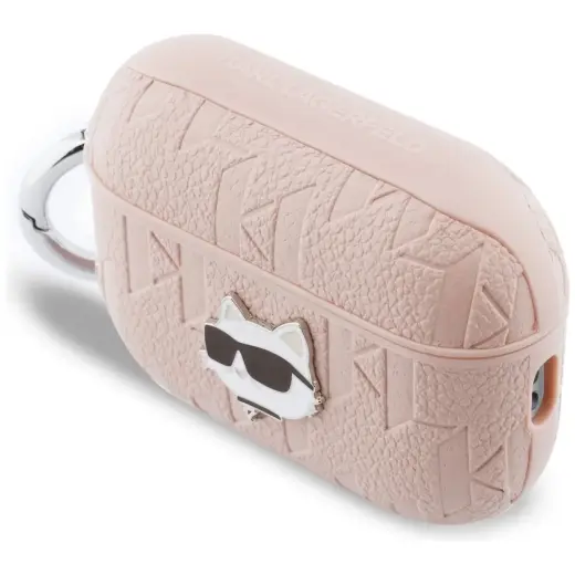 Case Karl Lagerfeld Monogram Choupette   Head for AirPods Pro 3 pink Foto 3