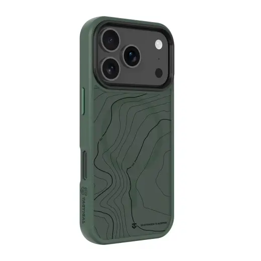 Tactical MagForce Hyperstealth phone case with MagSafe support for iPhone 17 Pro green