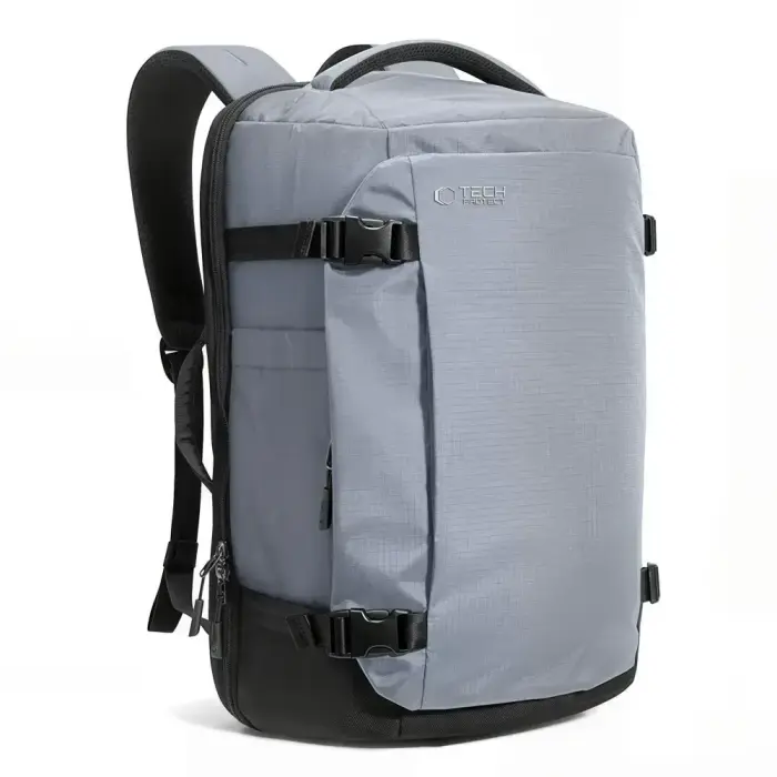 TECH-PROTECT DEFENDER S70 RYANAIR & WIZZAIR TRAVEL LAPTOP CABIN BACKPACK 24L 40x30x20 URBAN GREY