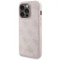 Zestaw Guess GUBPM5P14L4GEMGP iPhone 14 Pro 6.1" hardcase + Powerbank 5000mAh MagSafe różowy|pink 4G Metal Logo Фото num