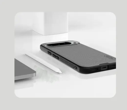 Nillkin Super Frosted PRO Back Cover for Google Pixel 10|10 Pro Transparent Black Foto 5