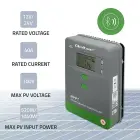 Qoltec Solar Charge Controller MPPT with Temperature Sensor 40A | 12V / 24V | LCD | 2 x USB | Bluetooth | APP | GEL | LiFePO4 — Foto 2