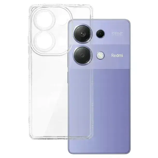 Fusion Armor Antishock maciņš telefonam Redmi Note 13 Pro 4G | Poco M6 Pro 4G caurspīdīgs