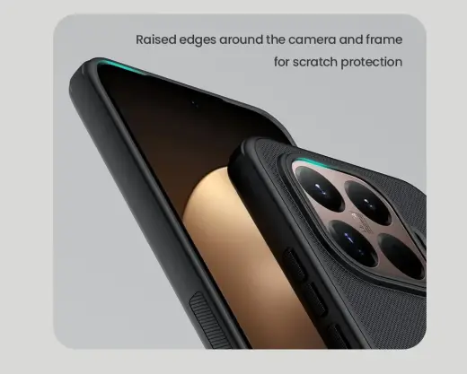 Nillkin Super Frosted PRO Magnetic Back Cover for Xiaomi 15T Pro Black Foto 6