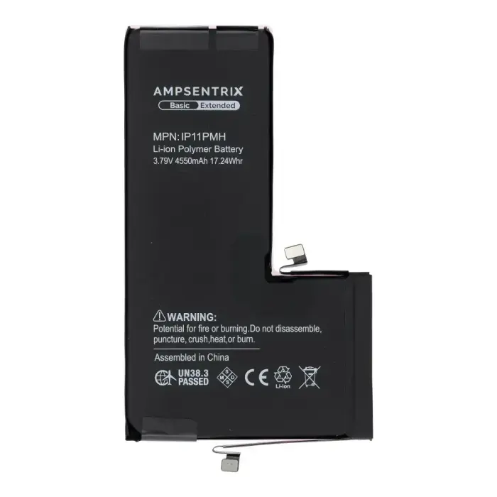  AmpSentrix Basic battery for iPhone 11 Pro Max (high capacity 4550mAh) Фото num